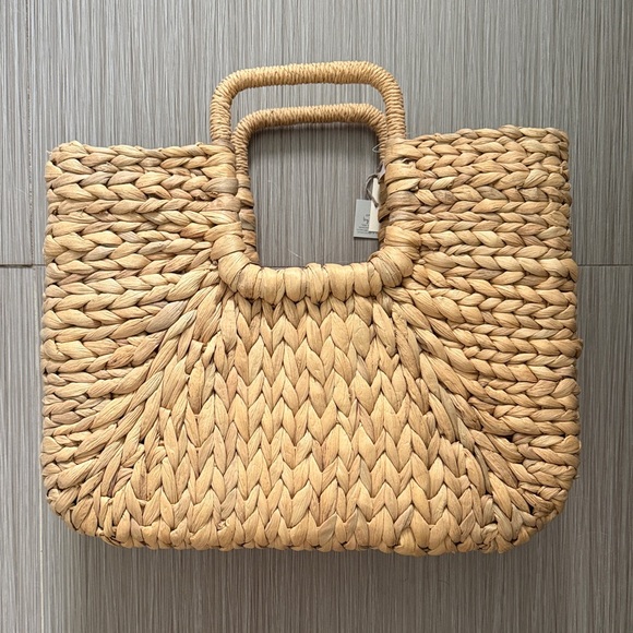 a new day Handbags - a new day Tan Woven Tote Bag